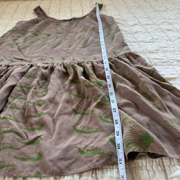Amanda Uprichard 100% Silk Seashell Print Dress • Size: S - Picture 8 of 10